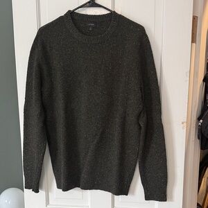 J. Crew Men's Green Crewneck Sweater